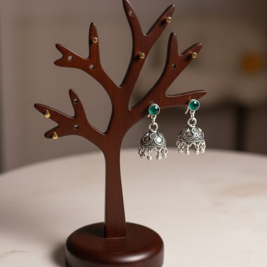 Aditi Silver Heritage Jhumka