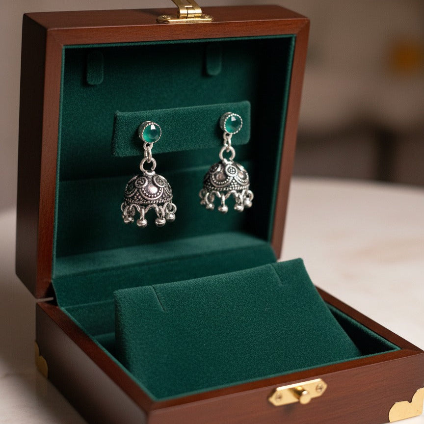 Aditi Silver Heritage Jhumka
