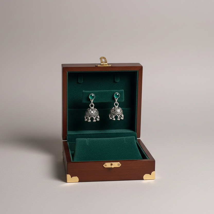 Aditi Silver Heritage Jhumka