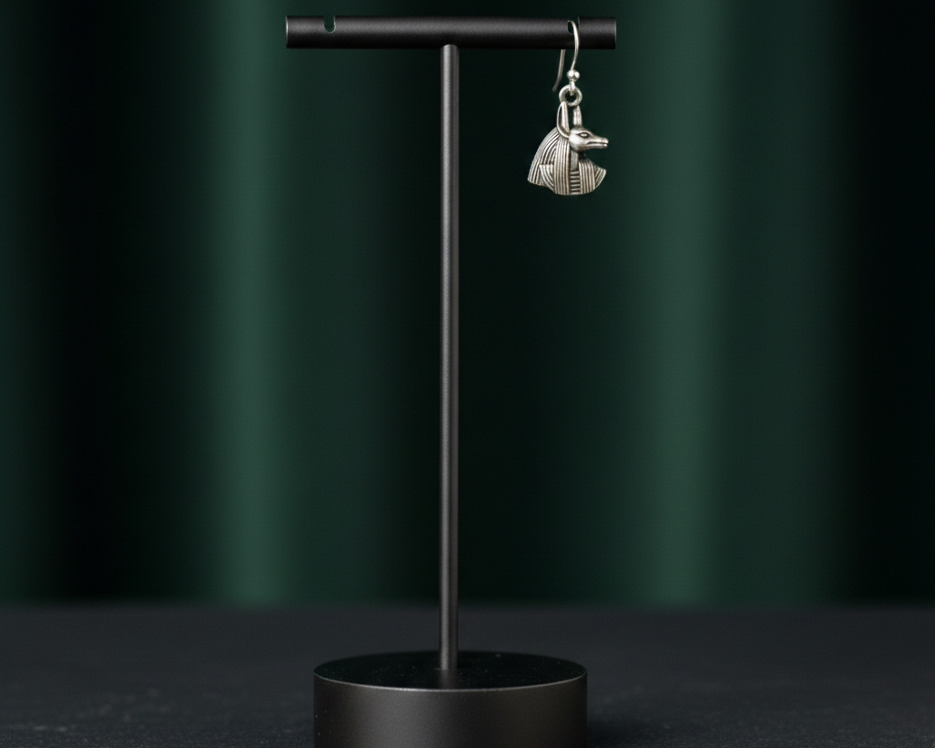 The Anubis Guardian Earrings