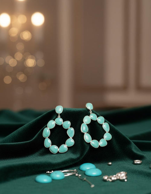 Frioza quartz earrings