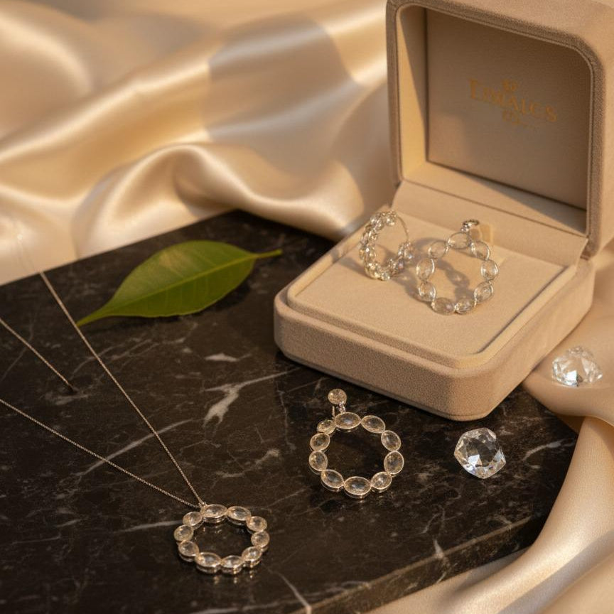 Surya-Chakra Silver Drops.