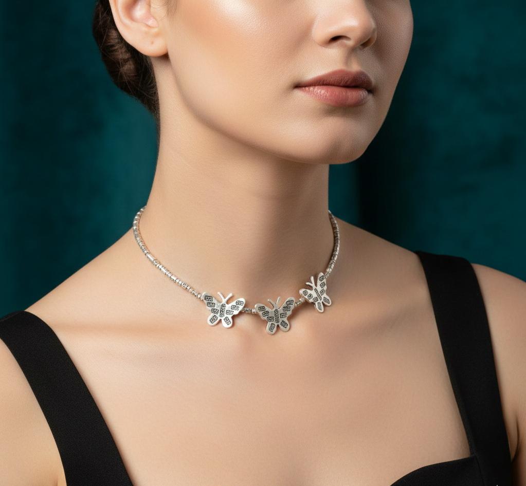 Sliver Butterfly  Bracelet