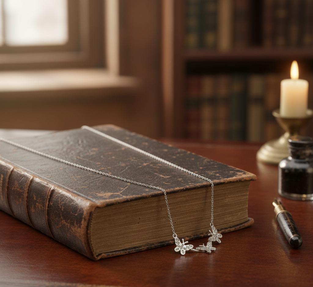 Sliver Butterfly  Bracelet