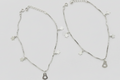 Nakshatra-Sutra (Thread of Stars) Silver Payal.