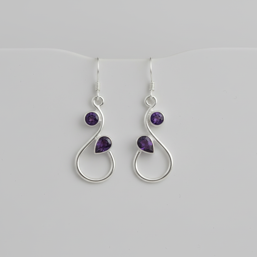 The Lata Gemstone Drops
