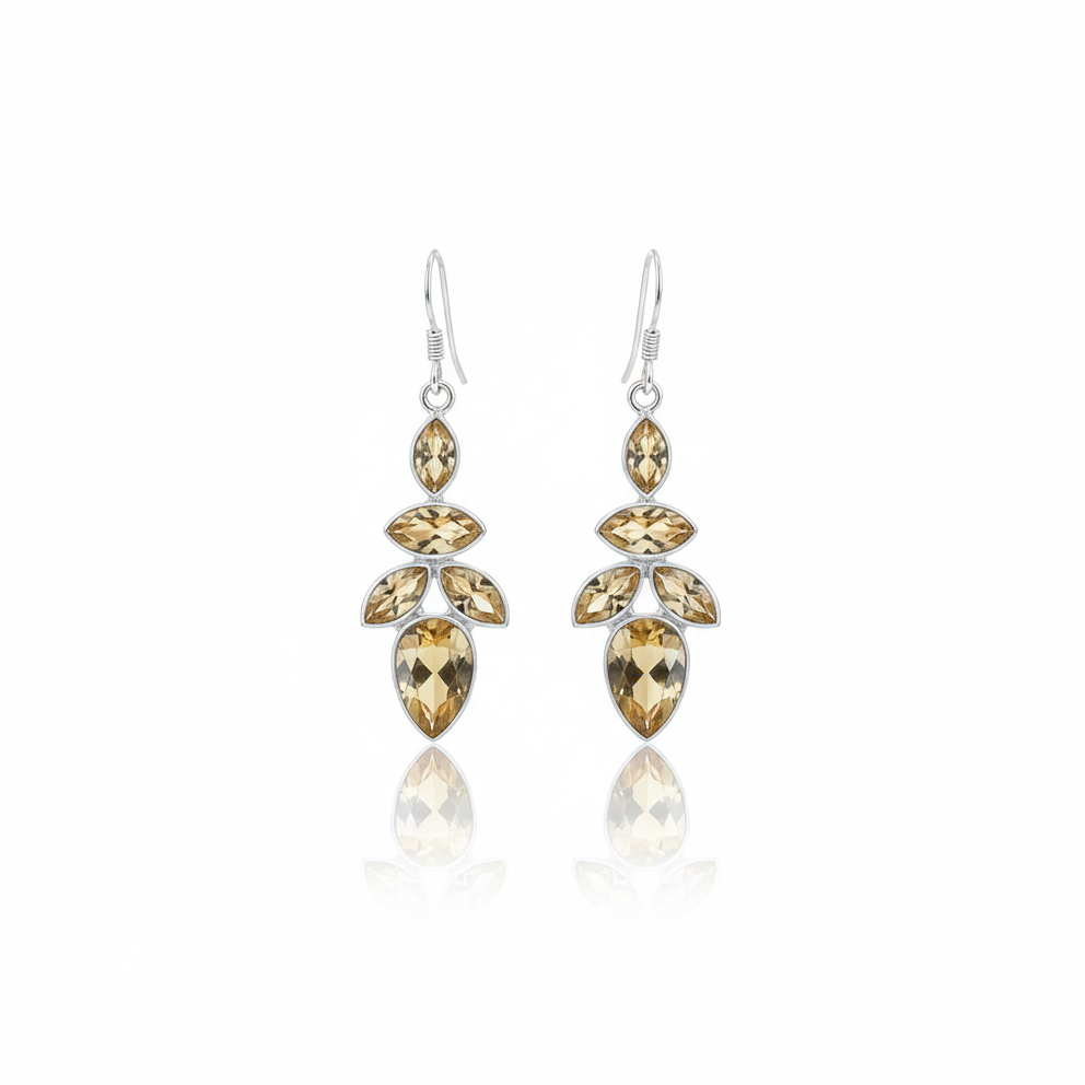 Avni Citrine Radiance Tiered Drops 1260245]
