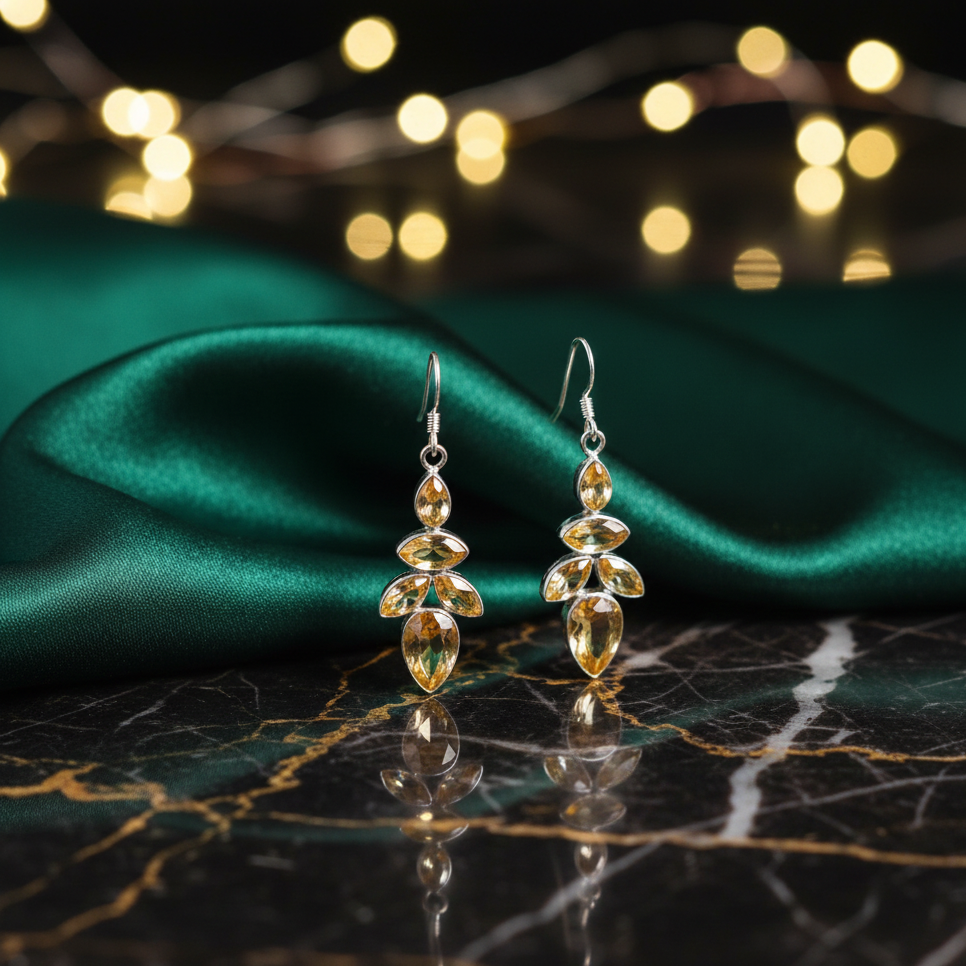 Avni Citrine Radiance Tiered Drops 1260245]