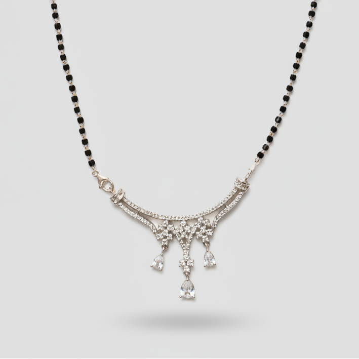 Nitya Modern 925 Silver Mangalsutra