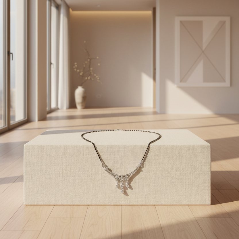 Nitya Modern 925 Silver Mangalsutra