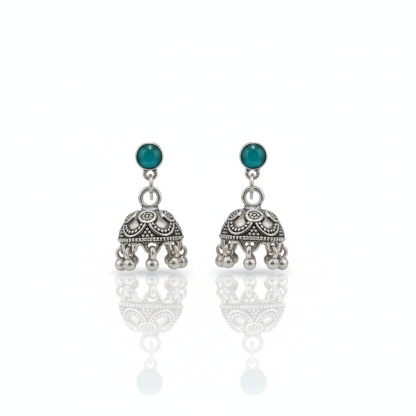 Aditi Silver Heritage Jhumka