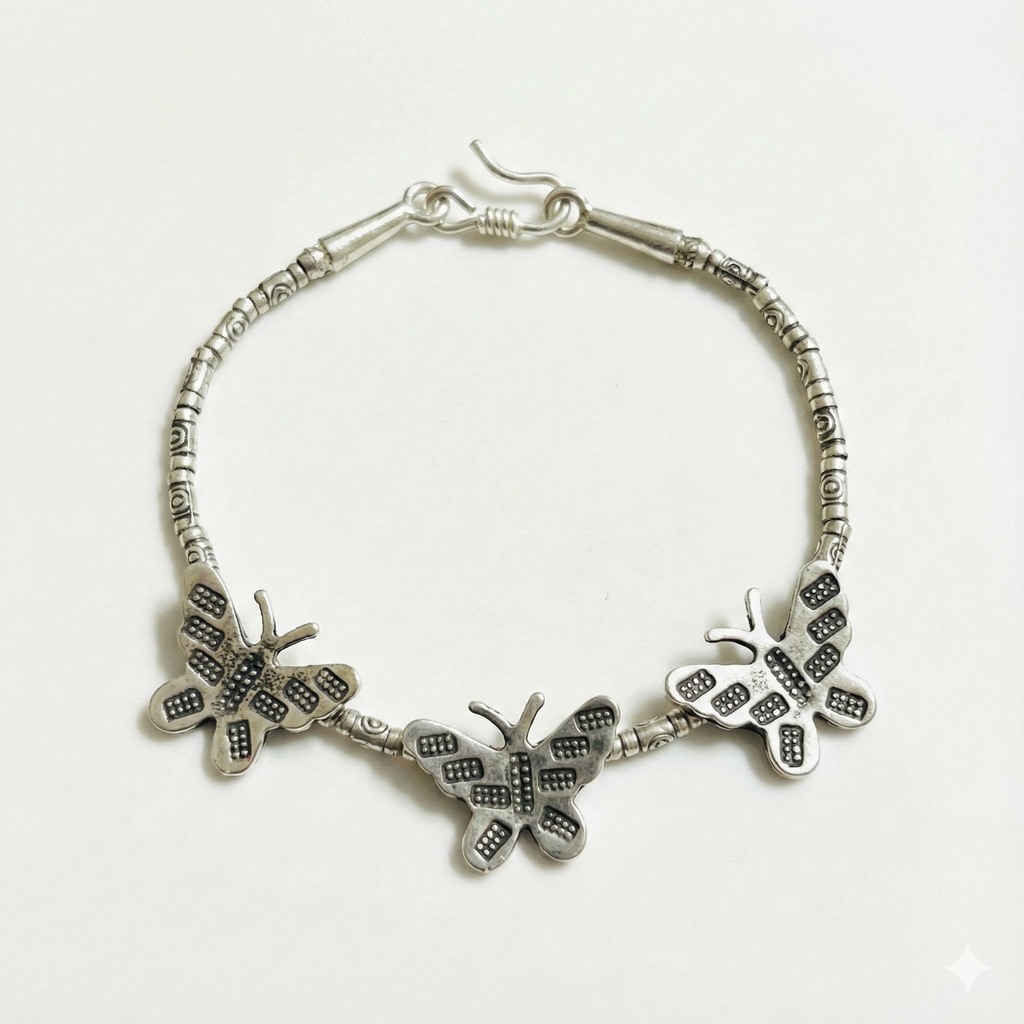 Titli Silver Heritage Bracelet