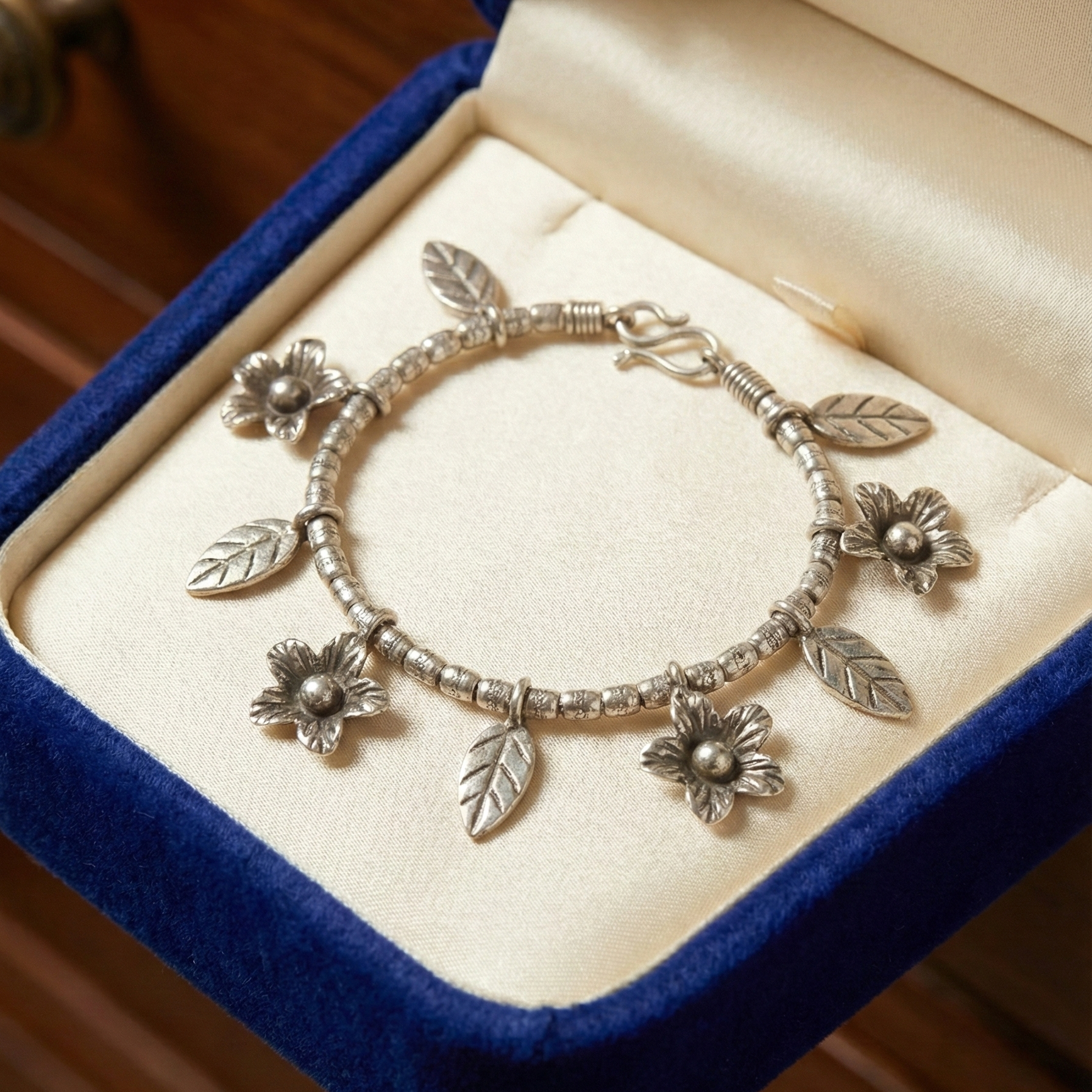 Vatika Oxidized Pushpa Bracelet