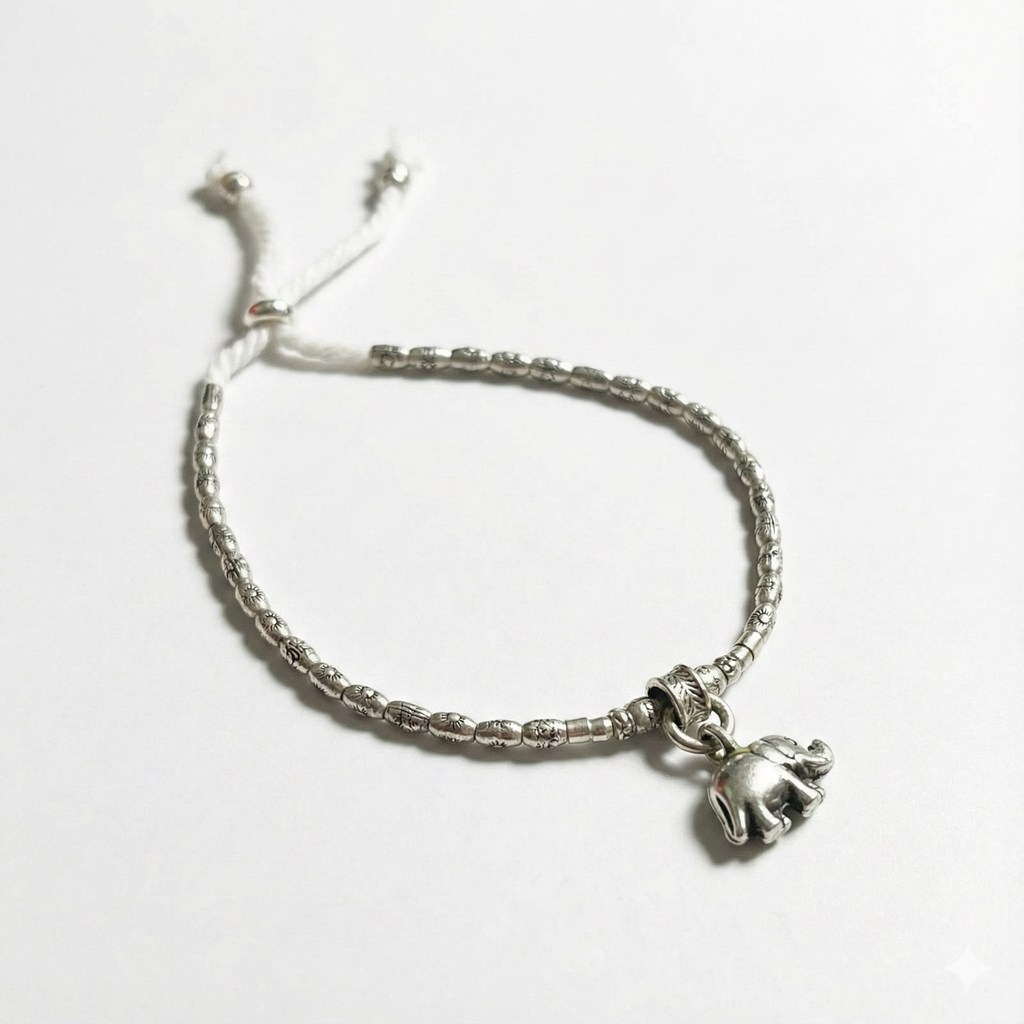 Airavat Sterling Silver Good Luck Bracelet