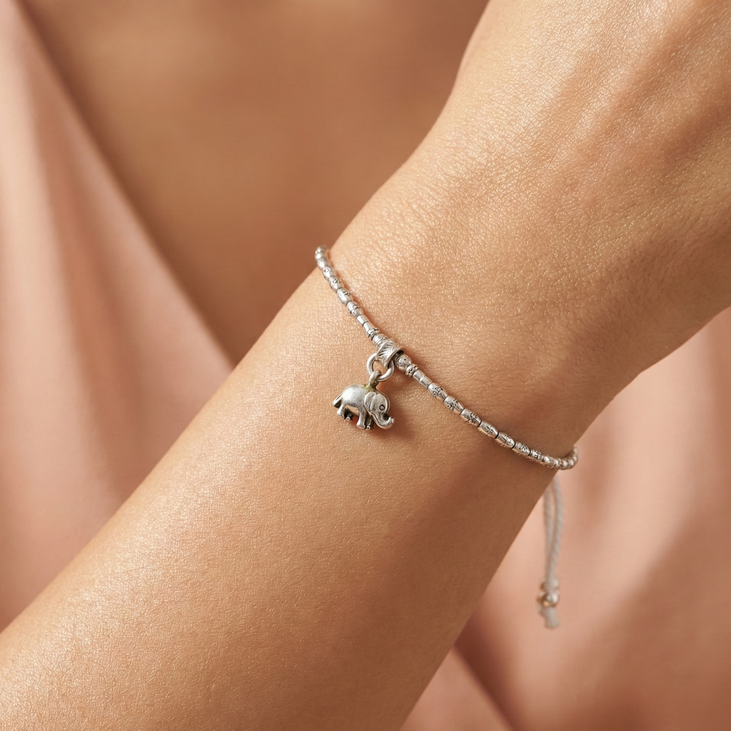 Airavat Sterling Silver Good Luck Bracelet
