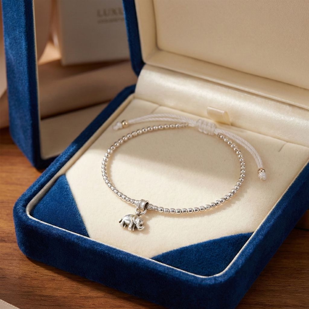 Airavat Sterling Silver Good Luck Bracelet