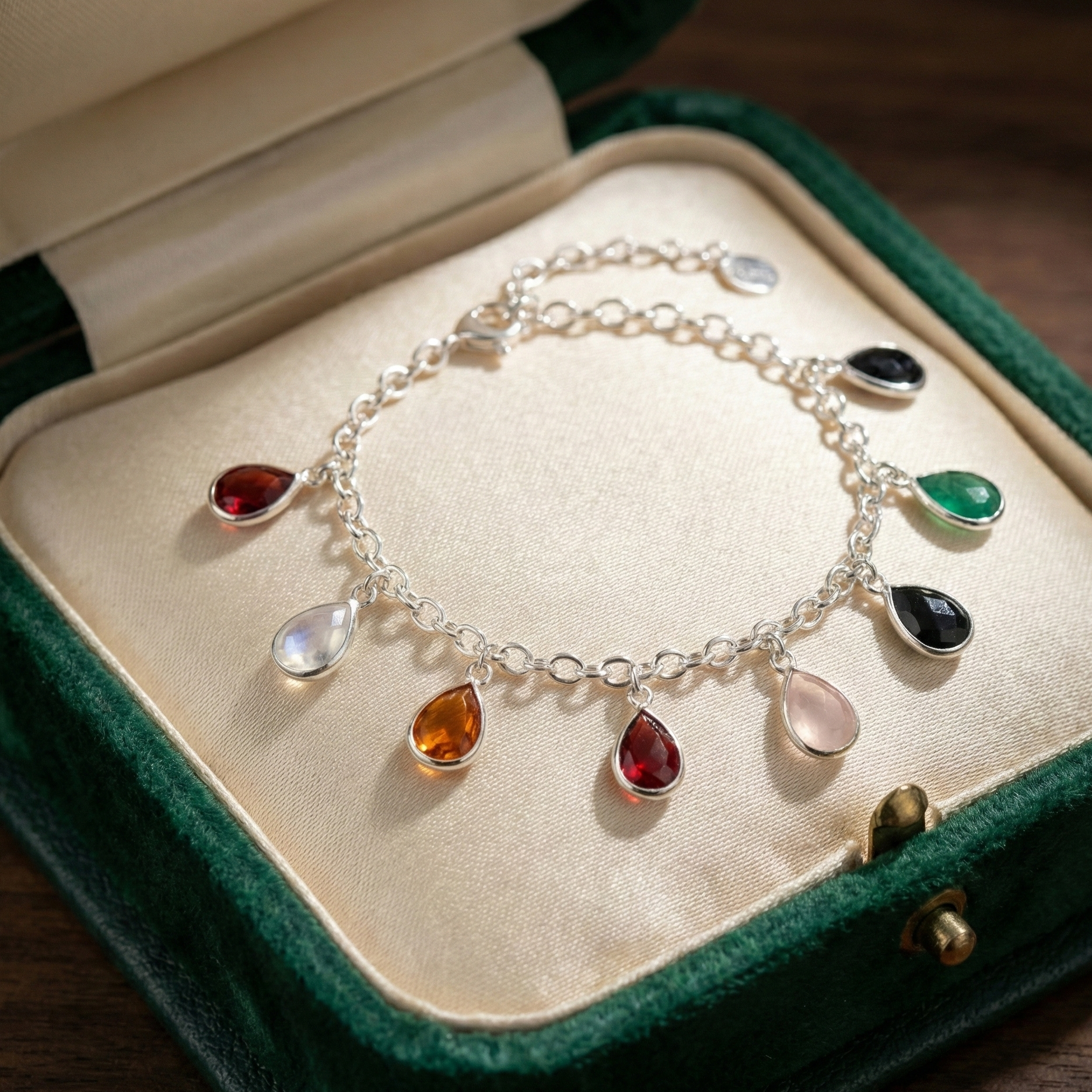 Niyati 925 Silver Bloom Bracelet